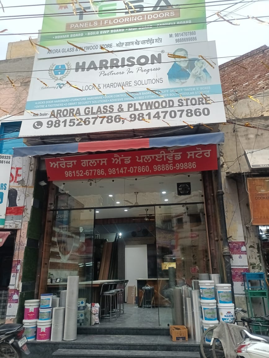 ARORA GLASS AND PLYWOOD STORE