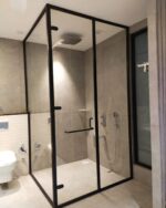 aluminium-glass-shower-partition