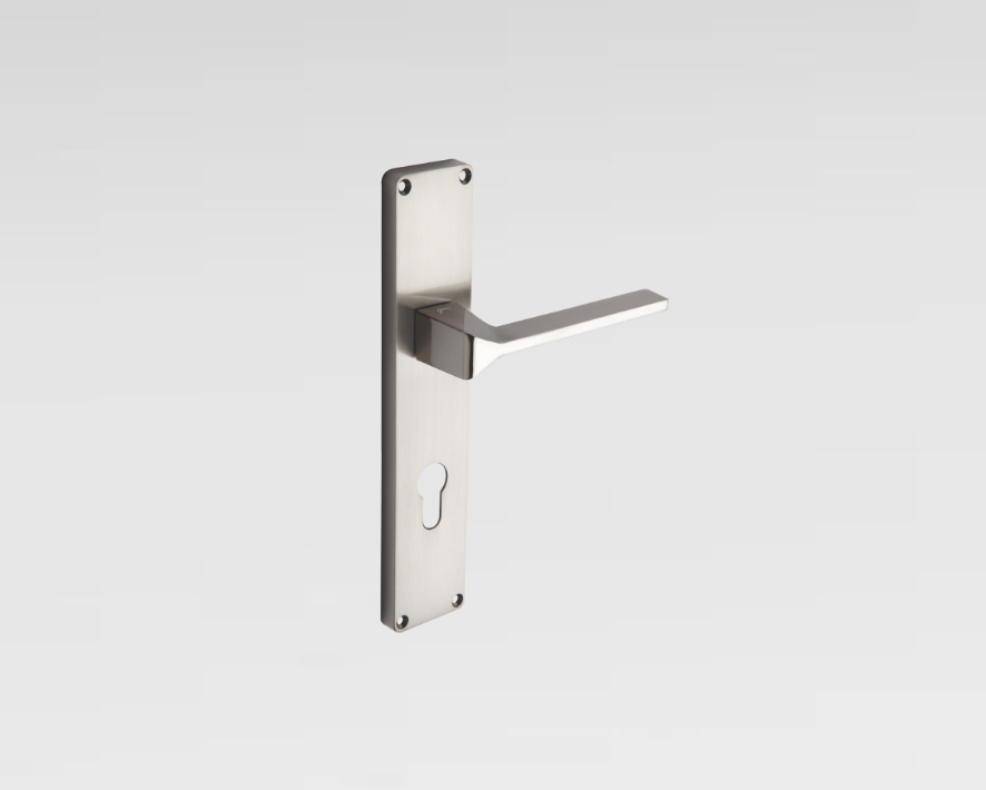 GODREJ SATIN STEEL NEH 15 DOOR HANDLE SET – You Construct