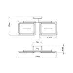 38082-Soap-Dish-Double-Wall-Mounted-LD-600x600