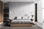 Interior,Of,Master,Bedroom,With,Wooden,Walls,,Concrete,Floor,,Comfortable