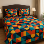 Bold Geometric Multicolor Pattern