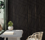 Cozy,Dark,Green,Workplace,Interior,At,Home,,Wall,Mockup,,3d