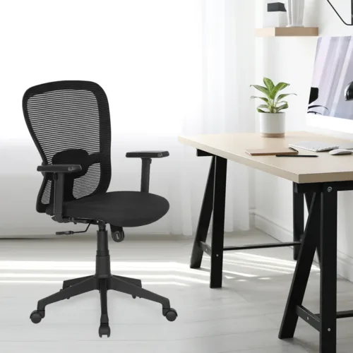 NilkamalAlbaMidBackOfficeChair_Black
