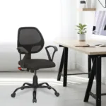 NilkamalMustangMidBackMeshChair_Black